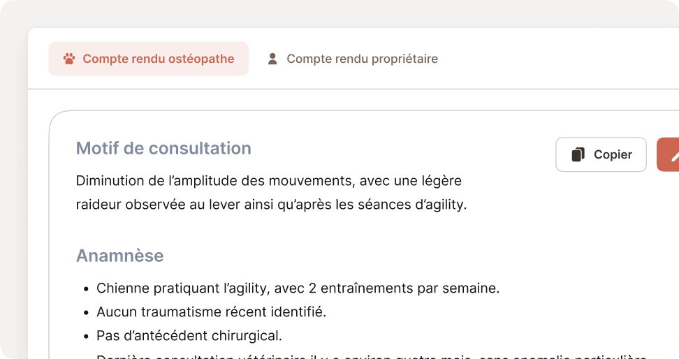 Une version adaptée à chaque destinataire